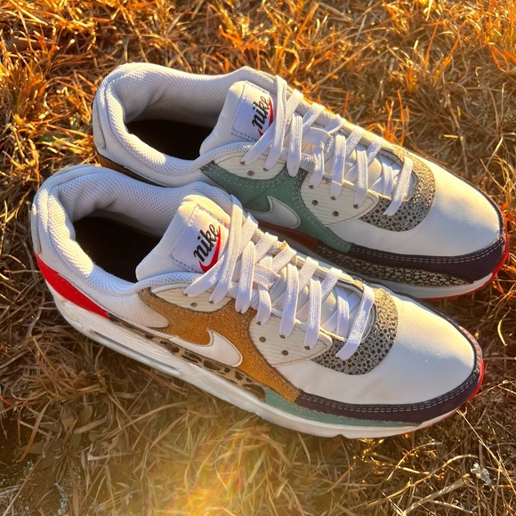 Nike Multicolor Animal Print Sneakers - Picture 4 of 15